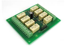 RLY08 - 8 Channel Relay Board with Serial - I2C